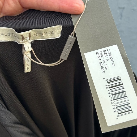 Halston Heritage strapless ruched top, BNWT, Small - Picture 6 of 8